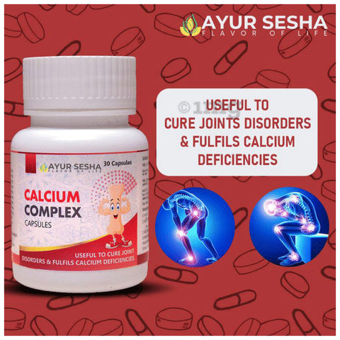 Ayur Sesha Calcium Complex Capsule image