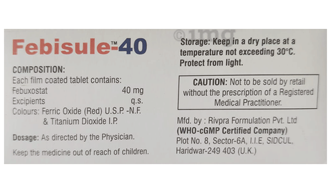 Febisule 40 Tablet image