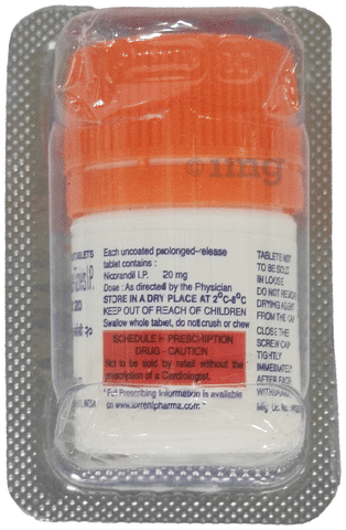 Nikoran OD 20 Tablet image Nikoran OD 20 Tablet image