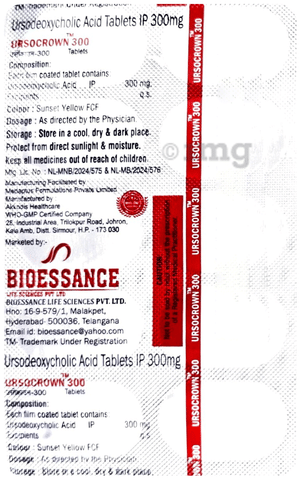 Ursocrown 300 Tablet image