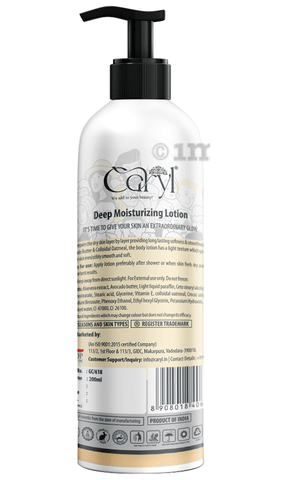 Caryl Deep Moisturizing Lotion 2