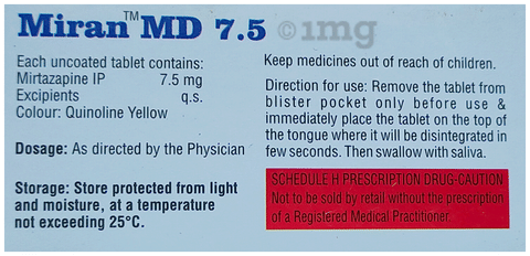 Miran MD 7.5 Tablet image Miran MD 7.5 Tablet image