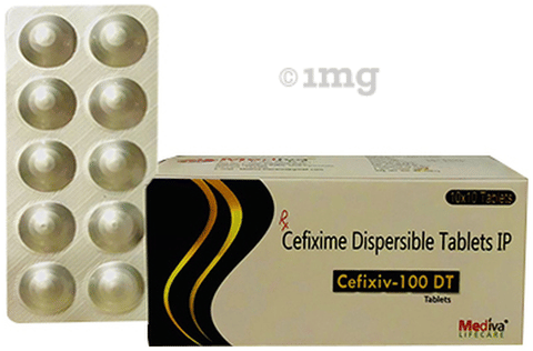Cefixiv 100 DT Tablet image Cefixiv 100 DT Tablet image