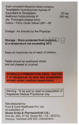 Tenedix-M 500 Tablet PR
