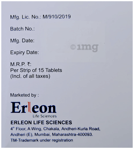 Erlezide M 80 Tablet SR image Erlezide M 80 Tablet SR image