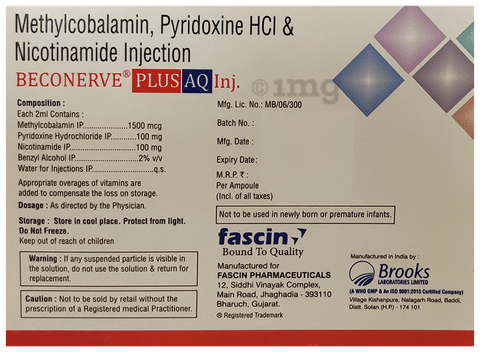 Beconerve Plus AQ Injection image Beconerve Plus AQ Injection image