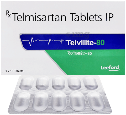 TelViLite 80mg Tablet image