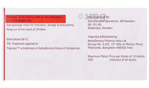 Tagrisso 80mg Tablet image