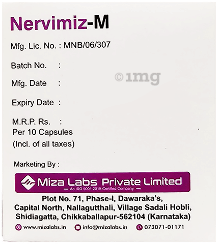 Nervimiz-M Capsule image Nervimiz-M Capsule image