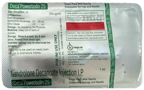 Deca Powerbolin 25 Injection image