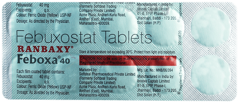 Feboxa 40 Tablet image