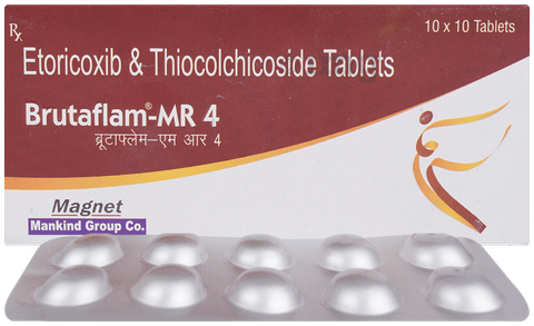 Brutaflam-MR 4 Tablet