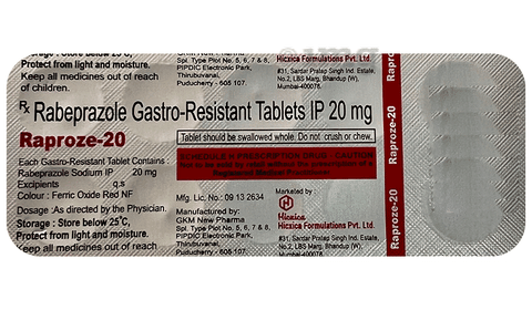 Raproze 20 Tablet image