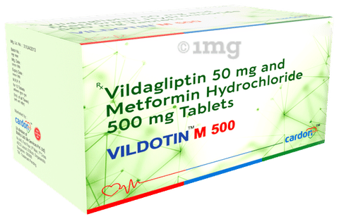 Vildotin M 500mg/50mg Tablet