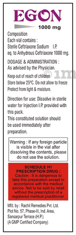 Egon 1000mg Injection