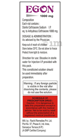 Egon 1000mg Injection image Egon 1000mg Injection image