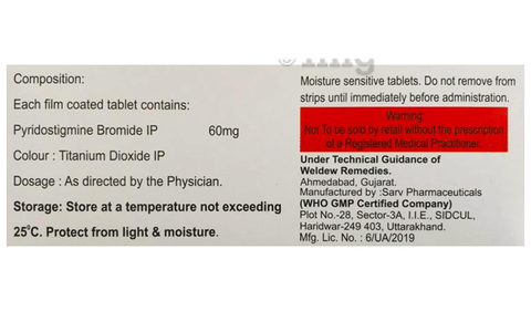 Pyrostig 60mg Tablet image