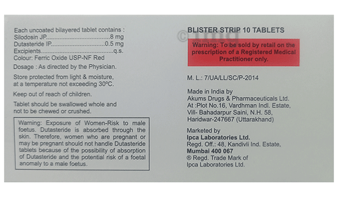 Rapilif-D 8/0.5 Tablet image