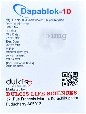 Dapablok 10 Tablet image