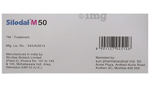 Silodal M 50 Tablet ER image Silodal M 50 Tablet ER image