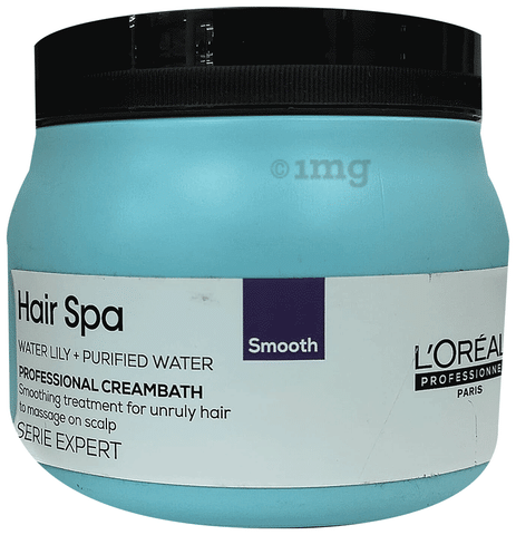 Loreal Professional Hair Spa Smoothning Creambath Smooth Buy jar of 490.0 gm Cream at best price in India 1mg