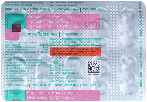 Nobel Cold New Tablet image