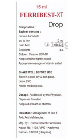 Ferribest XT Oral Drops image Ferribest XT Oral Drops image