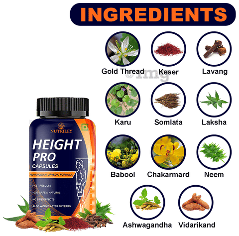 Nutriley Height Pro Capsule image Nutriley Height Pro Capsule image