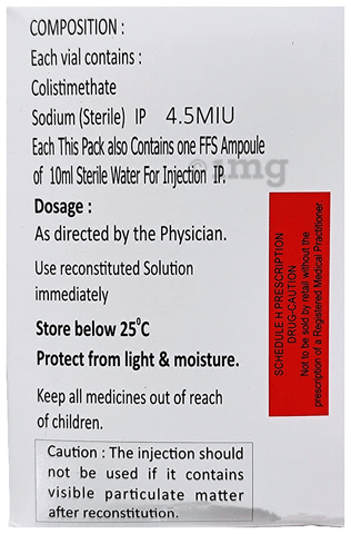 Coligen 4.5MIU Injection image