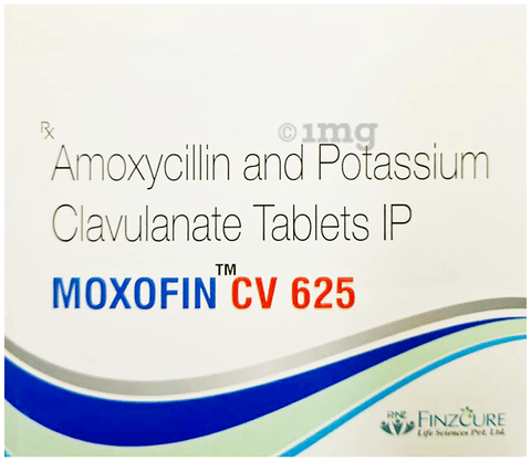 Moxofin CV 625 Tablet image Moxofin CV 625 Tablet image