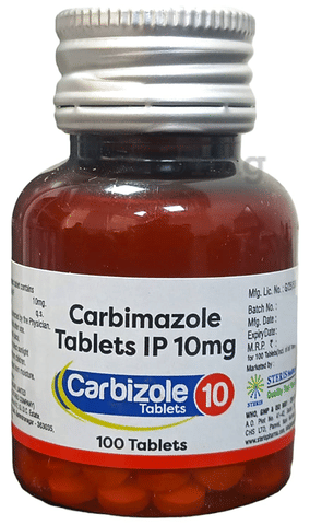 Carbizole 10 Tablet image Carbizole 10 Tablet image