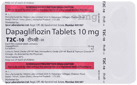 T2C 10mg Tablet image