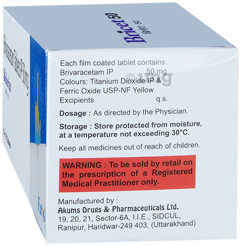 Bricet 50mg Tablet image