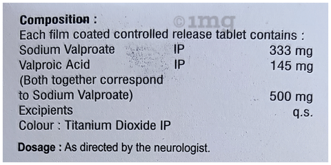 Valcron-CR 500 Tablet image Valcron-CR 500 Tablet image