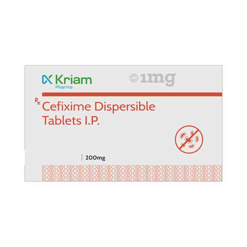 kriam pharma cefixime tablet dt