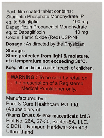 Jusdap S 100 Tablet image