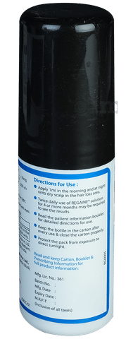 Regaine 5% Solution (3 Bottles) image Regaine 5% Solution (3 Bottles) image