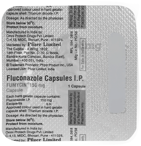 Fumycin 150mg Capsule image Fumycin 150mg Capsule image