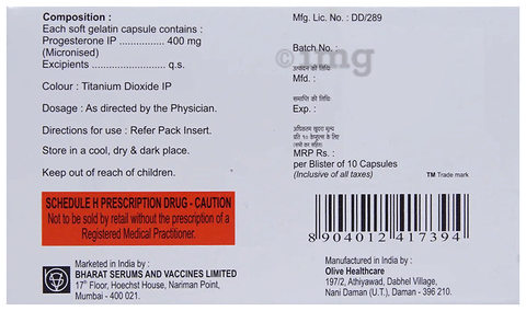 Miprogen 400 Soft Gelatin Capsule image Miprogen 400 Soft Gelatin Capsule image