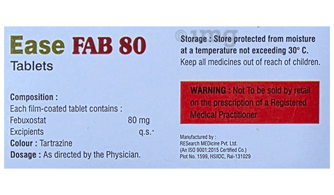 Ease FAB 80 Tablet image