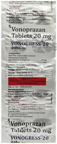VONOgress 20mg Tablet image