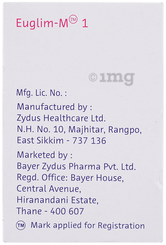 Euglim-M 1 Tablet PR image