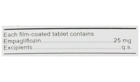 Empamedis 25 Tablet image Empamedis 25 Tablet image