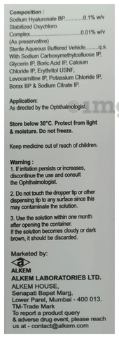 Hysodew 0.1% Eye Drop