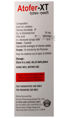 Atofer-XT Oral Drops image