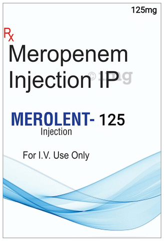 Merolent 125 Injection image