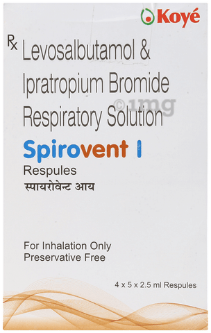 Spirovent I Respules (2.5ml Each) image Spirovent I Respules (2.5ml Each) image