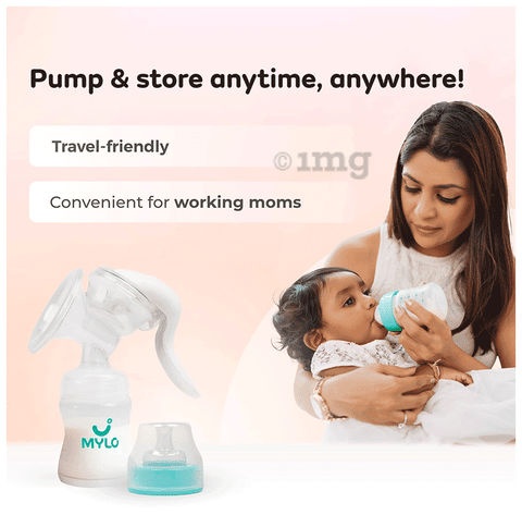 Mylo Essentials Baby Manual Breast Pump For Feeding Mothers with