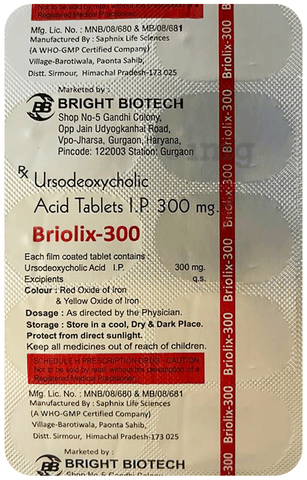 Briolix 300 Tablet image Briolix 300 Tablet image