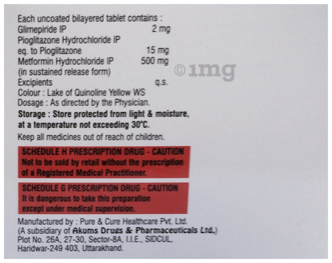 Safglim PM 2 Tablet SR image